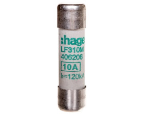 Wkładka bezpiecznikowa cylindryczna 10x38mm 10A aM 500V LF310M