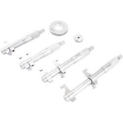 Dasqua 4911-8125 Inside Micrometer Set 5-100mm 0.01mm Accuracy Laser-Etched