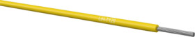 TPE-E-switching strand, halogen free, LiH-T120, 0.75 mm², 24 x 0.2 mm, yellow, outer Ø 1.7 mm, 065007504