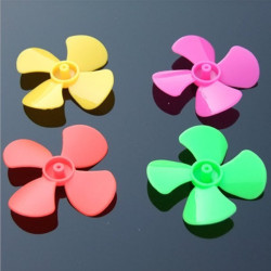 4-blade Propeller 60x1.5mm - for Mini Wind Turbine DIY Projects