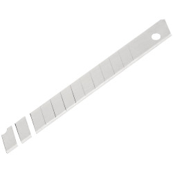 Draper 03512 Snap-Off Segment Knife Blades, 9mm (Pack of 10) - 03512