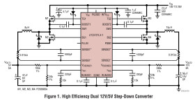 High Efficiency, 2-Phase Synchronous Step-Down Switching Regulator