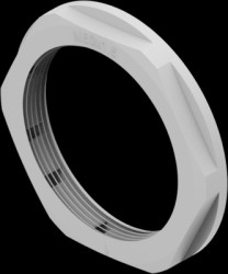Counter nut, M50, IP68, light gray, 1SNG607019R0000