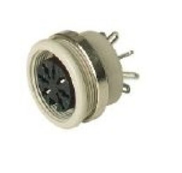 Złącze wielowtykowe ze złączem śrubowym wbudowane gniazda MAB 7100 S grau