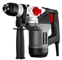 Młot udarowy SDS-Plus 4,0J 230V 900W w walizce z akcesoriami GRAPHITE