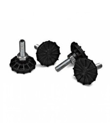 Zestaw poziomujący do szafy S-RACK, 1 zestaw = 4 stopy, M10