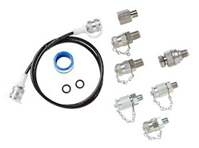 Kalibrator ciśnienia, Zestaw węża testowego do podłączania przetwornika, do uzytku z: Precyzyjny kalibrator ciśnienia i