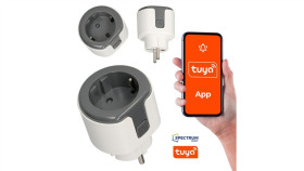 Gniazdko Inteligentne Smart Wifi Tuya Programator Timer 16A 230V Rh-Eu01 Mk...