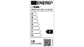 Projektor Z Czujnikiem Grun Nv Led-10-B-Se 800Lm 4000K Barwa Neutralna Ip44...