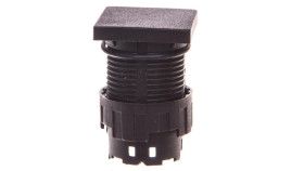 Zaślepka 18X18mm Czarna Ip65 Q18bs 037985