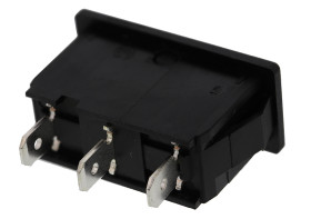 Przełącznik kołyskowy (Wł.)-wył.-(wł.) Nie 6 A SPDT Czarny IP40 Marquardt