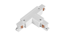 Łącznik Szyny 3 Fazowej Adar Trójdrożny Biały