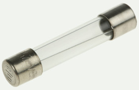 Bezpiecznik 6.3A 6.3 x 32mmT 250V ac SIBA