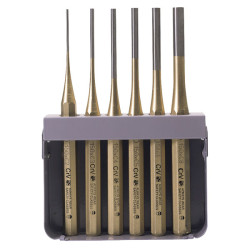 Draper Expert 74712 6 Piece Octagonal Parallel Pin Punch Set