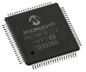 Mikrokontroler Microchip PIC18F TQFP 80-pinowy Montaż powierzchniowy PIC 1,024 kB, 128 kB 8bit CAN: 40MHz RAM:3,936 kB