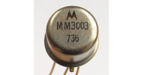 MM3003 silicon NPN transistor - Motorola