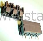 Listwa 3- zaciskowa ( R= 7.5 ) h= 12 kątowa