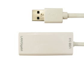 USB 3.0 TO GIGABIT ETHERNET ADAPTOR WHIT