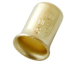 Końcówka tulejkowa izolowana 10mm² długość 9.5mm średnica 7.5mm RS PRO