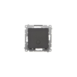 Przycisk zwierny podświetlany TP1L.01/149 czarny mat Simon55 Kontakt-Simon