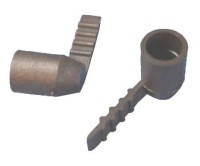 KM-40RT-10KPL Obudowa czujnika ultradźwiękowego - komplet (prawy + lewy) - średnica otworu 10mm