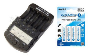 ładowarka everActive NC-1000 + 4 x R6/AA everActive 2600