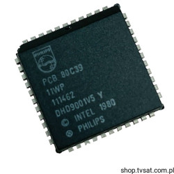 PCB80C39-11WP MCU 8Bit No ROM SMD-PLCC44 PHILIPS