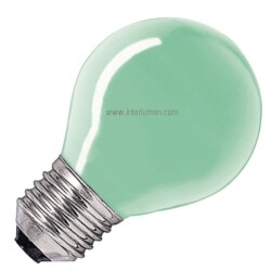 Kolor. P45 15W zielona E27 230V Philips 6904