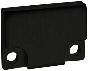 Barthelme 62398614_9005 BARdolino Zestaw zaślepek aluminium (D x S x W) 3 x 18.4 x 13 mm 2 szt.