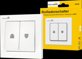 25006 Roller shutter rocker switch, flush-mounted