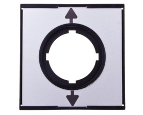 Tabliczka opisowa aluminium kwadratowa STRZAŁKI GÓRA/DÓŁ M22-XCK3 290260