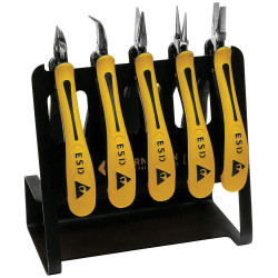 Bernstein 3-650-V Classic Series ESD Pliers Set 5-piece Conductive