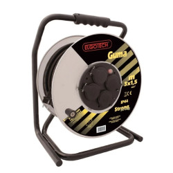 Przedłużacz bębnowy STRONG 20m H05RR-F 3x1,5 4xGS IP44 PZB-1111-20G