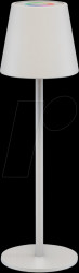 73928 Rechargeable LED table lamp with RGBW colours, dimmable, IP44, w