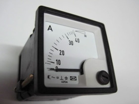 Amperomierz EQ48-x 0-40/80A do przekładnika 40/5A , wymiary: 48x48mm (90100008938130)