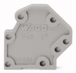 End plate for connection terminal, 745-3100