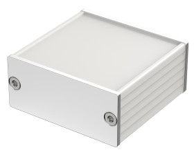 Obudowa Aluminium szerokość zew. 55,3 mm długość zew. 50 mm wys. zew. 24,4 mm Bopla IP40 Aluminium (anodyzowane)