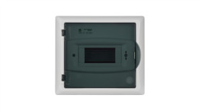 Rozdzielnica Modułowa 1X6 P/T Economic Box Rp 1/6 Drzwi Transparentne (N+Pe)...