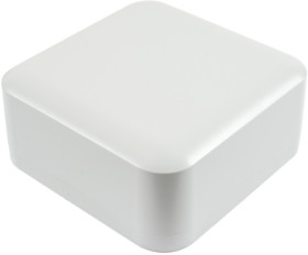 ABS enclosure, (L x W x H) 160 x 160 x 70 mm, light gray (RAL 7035), IP66, 1557FAGY