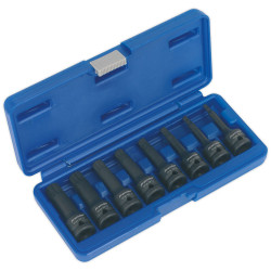 Sealey AK5604 Impact Spline Key Set 8pc 1/2&quot;sq Drive