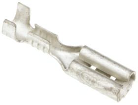 Konektor płaski Żeński 2.8 x 0.5mm długość 14.6mm Izolacja: Nieizolowane Cyna