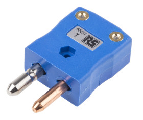 Złącze termoparowe Złącze termoparowe RS PRO do Termopara typu T Standardowy