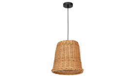 Lampa Wisząca Vimini Natural Wood 1Xe27 Mlp7990 Milagro