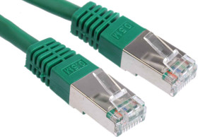 Kabel Ethernet Cat6 długość 0.5m Z zakończeniem RS PRO PVC l. żył: 7 średnica 5.2mm