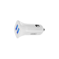 Ładowarka samochodowa CC31 XO 2xUSB 2,4A Biała