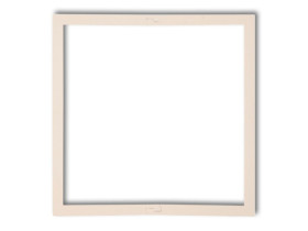 DECO Ramka wypełniająca 1 pojedyncza beżowy 1DRW-1 KARLIK