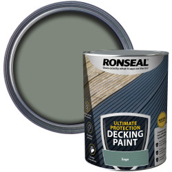 Ronseal 39103 Ultimate Protection Decking Paint Sage 5 litre