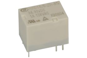 Przekaźnik; elektromagnetyczny miniaturowy; HFD16-005-ZH-3N (HFD41); 5V; DC; 1 styk przełączny; 1A; 240V AC; 1A; 30V DC; do druk