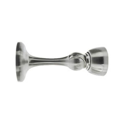 Burg W&#xE4;chter 15721 Door Stopper Stainless Steel Look Magnetic Hold 6-7kg