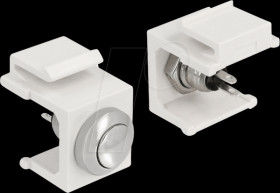 86401 Keystone Push-button white